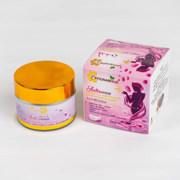 Crème éclaircissantes zone intime et corps