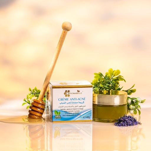 Crème hydratante anti bouton (acné)